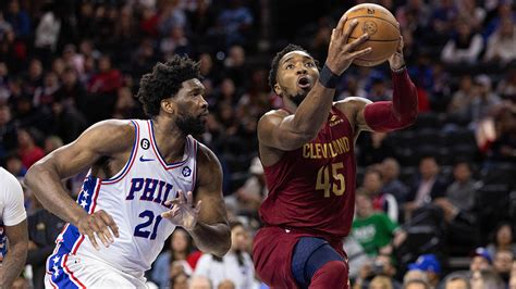 cavs vs 76ers score|Cavs defeat 76ers with Cavaliers star Donovan Mitchell making clutch.